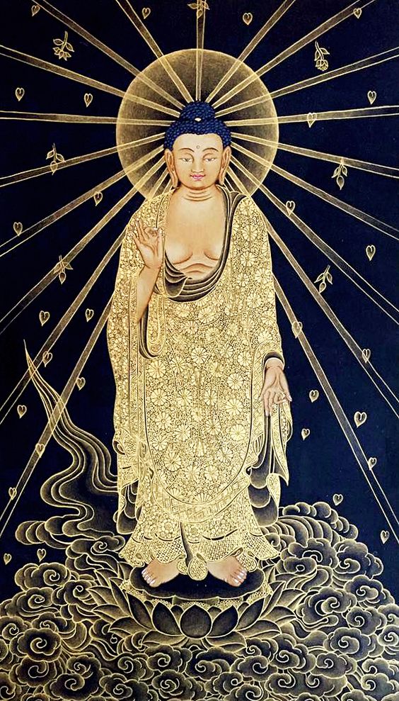 Золотное шитье Будда